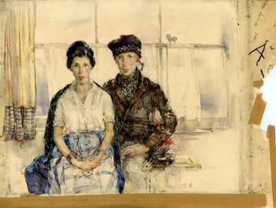 Me and My True Love, c.1930 by Madeline Emily Green