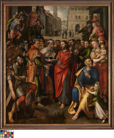 Altarpiece of the Guild of the Minters by Maerten de Vos