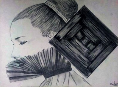 Smiling in the Box by Mahmoud abou deef