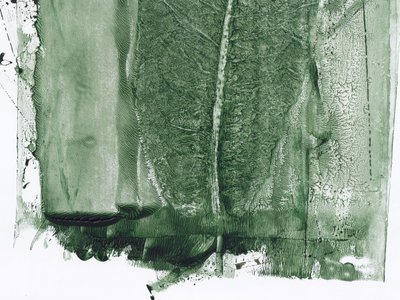 Abstract Green Forest by Maira Ribena