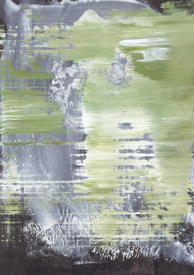 Fluid Green Layers by Maira Ribena