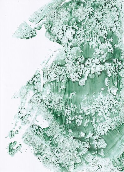 Organic Green Texture by Maira Ribena