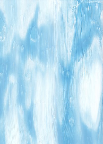 Soft Blue Flow by Maira Ribena