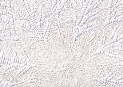Soft Cream Lace Pattern by Maira Ribena