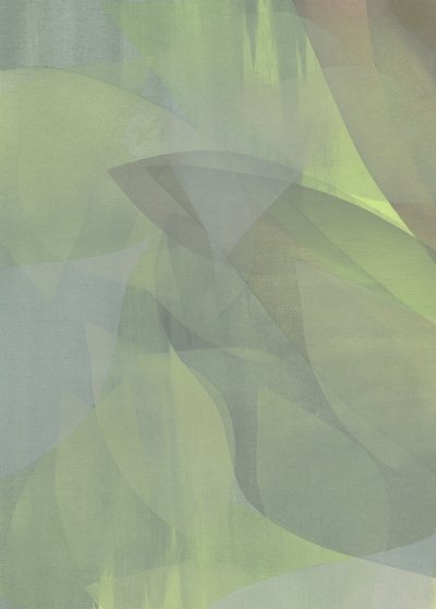 Soft Pastel Leaves 2 by Maira Ribena