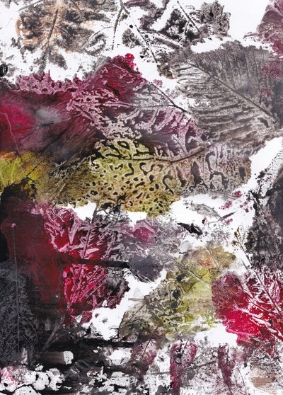 Textured Leaf Palette by Maira Ribena