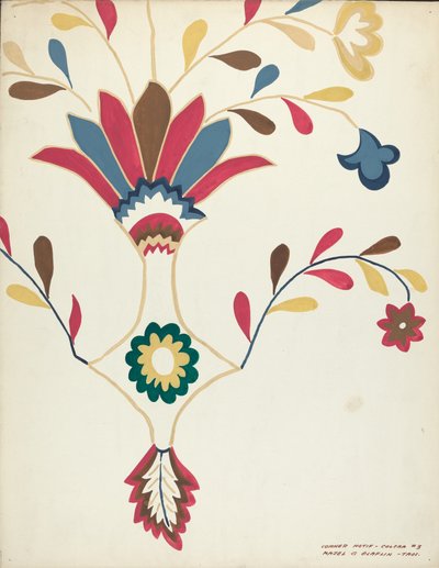 Design from a Proposed Portfolio, 1935-1942 by Majel G. Claflin