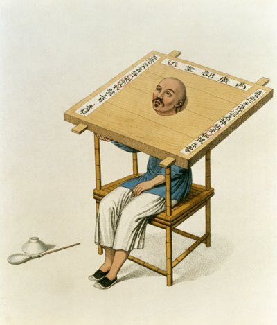 The Punishment of the Wooden Collar, plate 13 from 