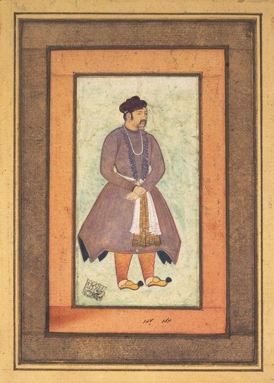Portrait of Akbar the Great, Mughal Emperor by Manohar