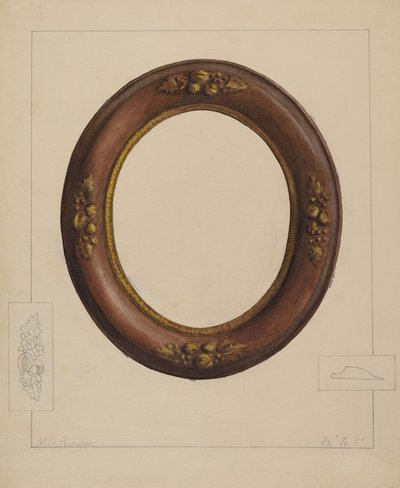 Picture Frame, c. 1936 by Manuel G. Runyan