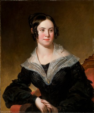 Portrait of a Lady 1840 by Manuel Joachim de Franca