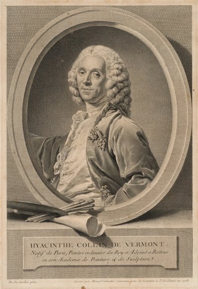 Hyacinthe Collin de Vermont, 1693-1761, Painter and Academician by Manuel Salvador Carmona