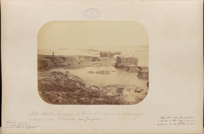 Opening in the Reef of Pernambuco Just South of the City Called Barreta das Jangadas by Marc Ferrez