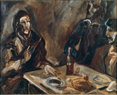 The Pilgrims of Emmaus by Marcel Poncet