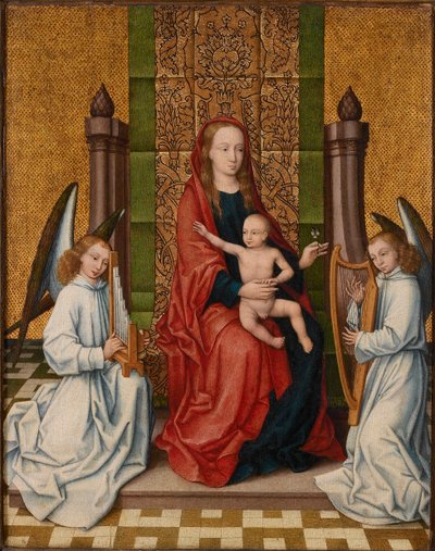 The Virgin and Child Enthroned, Between 1550 and 1560 by Marcellus Coffermans