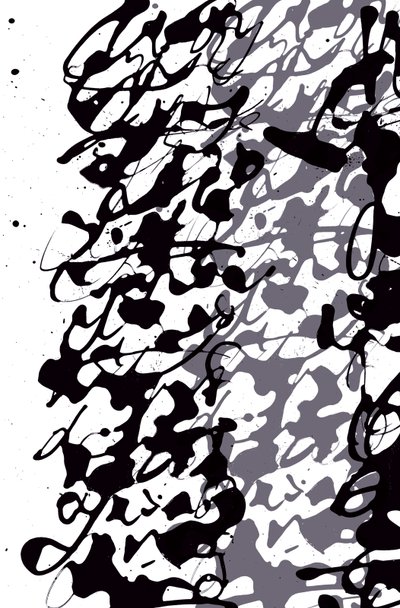 Asemic Writing by Marco Campedelli