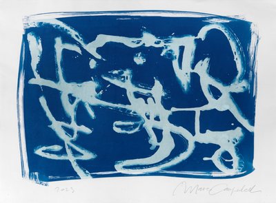 Asemic Writing, 2023 by Marco Campedelli