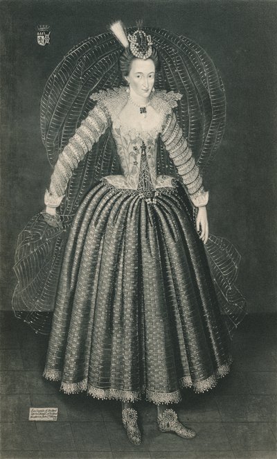 Lucy Harrington, Countess of Bedford by Marcus Garret Gheeraerts the Younger