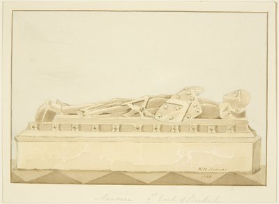 Effigy of Maurice, 7th Earl of Berkeley in Bristol Cathedral by Marcus H. Homes