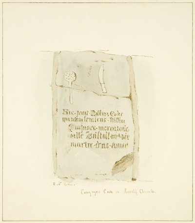Tomb Stone of Canynges