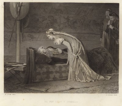 King Lear and Cordelia by Marcus Stone