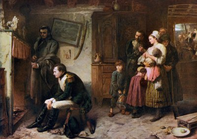 On the Road from Waterloo to Paris, 1863, 1912 by Marcus Stone