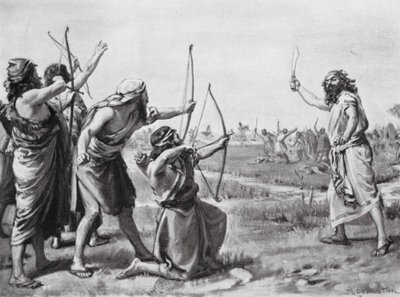 An Incursion of Semitic Nomads by Margaret (after) Dovaston