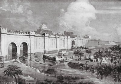 Babylon Restored by Margaret (after) Dovaston