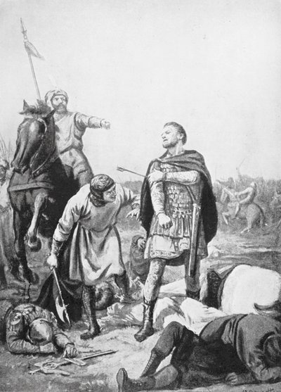 Capture of the Emperor Romanus Diogenes by Alp Arslan in 1071 by Margaret (after) Dovaston