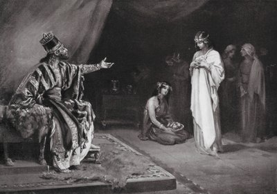Marriage of an Assyrian Princess to Kara-indash, King of Babylon by Margaret (after) Dovaston