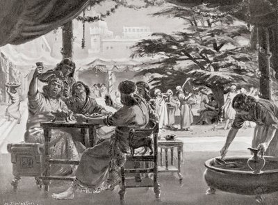 Rejoicing in Babylon on the Rebuilding of the City by Esarhaddon, from Hutchinson