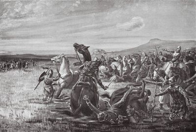 The Battle of Orchomenos by Margaret (after) Dovaston