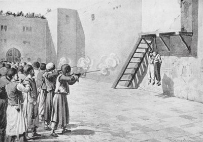 The Execution of the Bab in 1850 by Margaret (after) Dovaston
