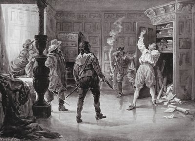 The Murder of the Spanish Minister by the Portuguese Revolutionaries by Margaret (after) Dovaston