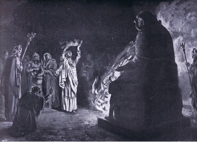 A Phoenician Sacrifice to Moloch by Margaret Dovaston
