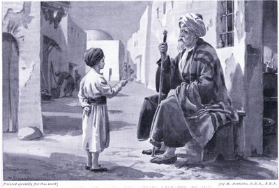 Ferdusi (941-1020 AD) Hears His Own Verses Repeated to Him by Margaret Dovaston