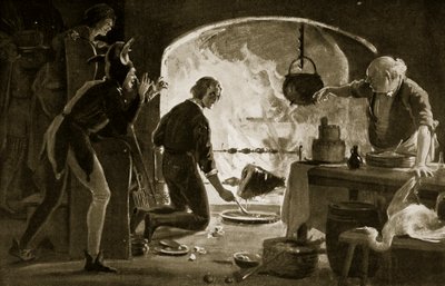 Lambert Simnel in the Kitchen, illustration from 