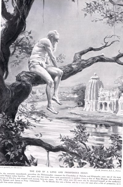 The End of a Long and Prosperous Reign, illustration from 