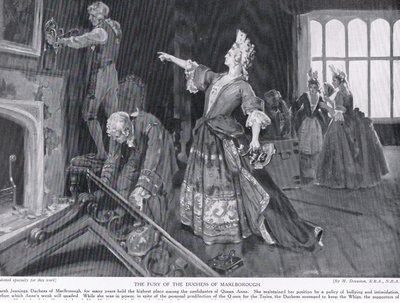 The Fury of the Duchess of Marlborough by Margaret Dovaston