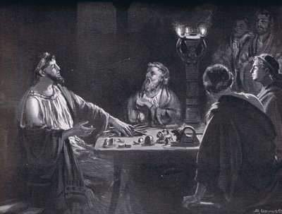 The Introduction of Weights and Measures into Greece, illustration from 