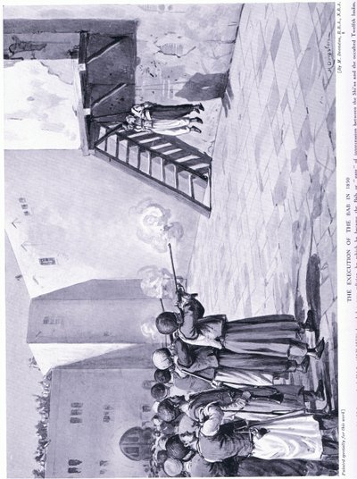 The Execution of the Bab in 1850 AD by Margaret Dovaston