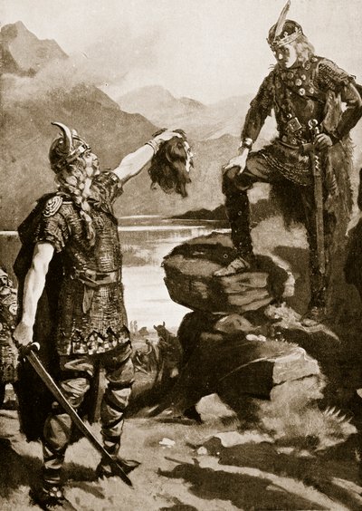 The Head of Donald Macwilliam Presented to Alexander II, Illustration from 