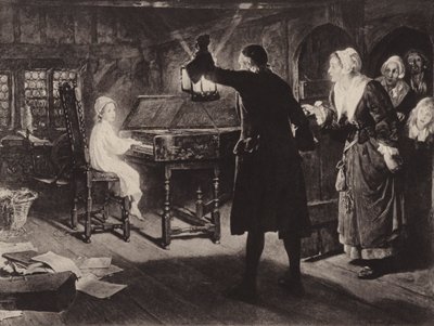 The Child Handel by Margaret Isabel Dicksee