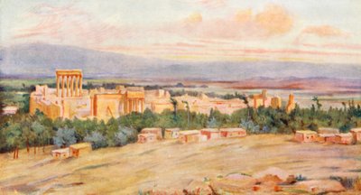 General View of the Acropolis, Baalbek by Margaret Thomas