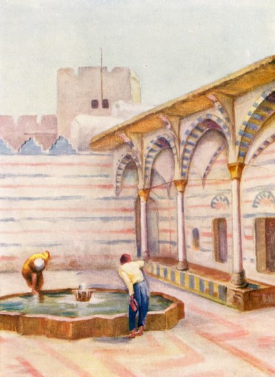Mosque es Sinamiyeh, Damascus by Margaret Thomas