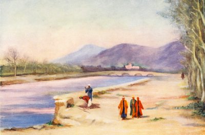 Mount Hermon from Damascus by Margaret Thomas