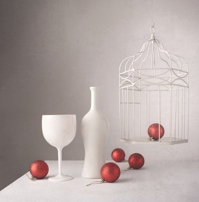 Elegant Holiday Still Life by Margareth Perfoncio