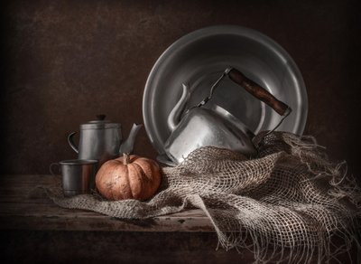Rustic Autumn Still Life by Margareth Perfoncio