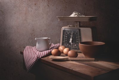 Rustic Baking Prep by Margareth Perfoncio