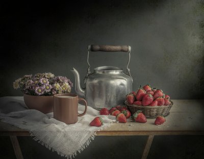 Rustic Morning Still Life by Margareth Perfoncio